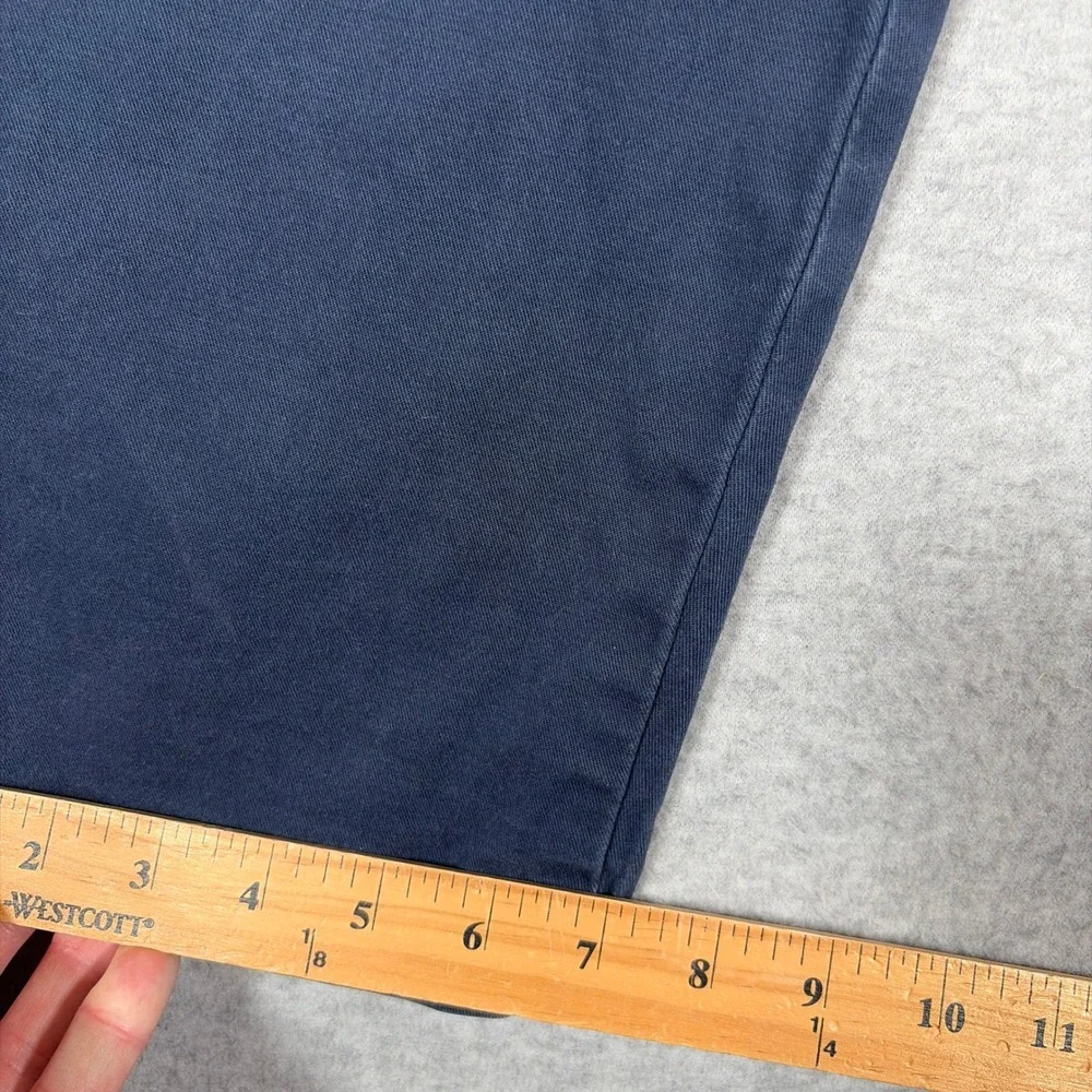 Levi's XX Chino Standard Taper Pants Mens 38x32 (Fits 36x29) Blue Stretch Cotton
